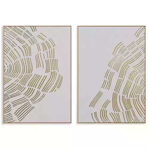 Abstract Painting Frame set