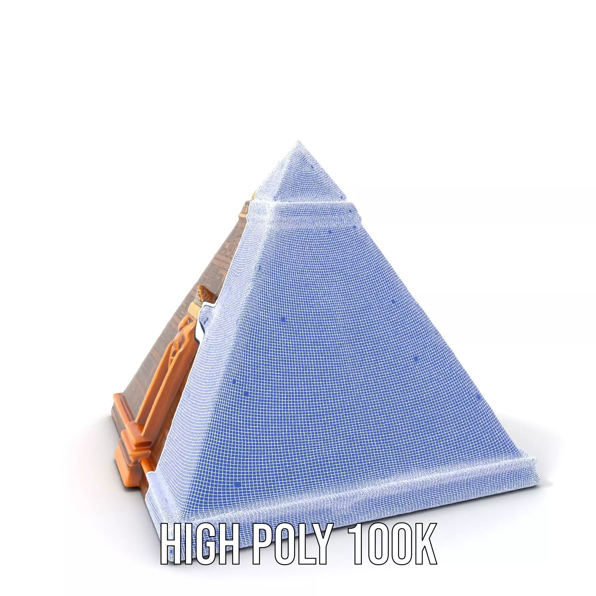 Ancient Pyramid Monument model pack Low-poly 3D model_5