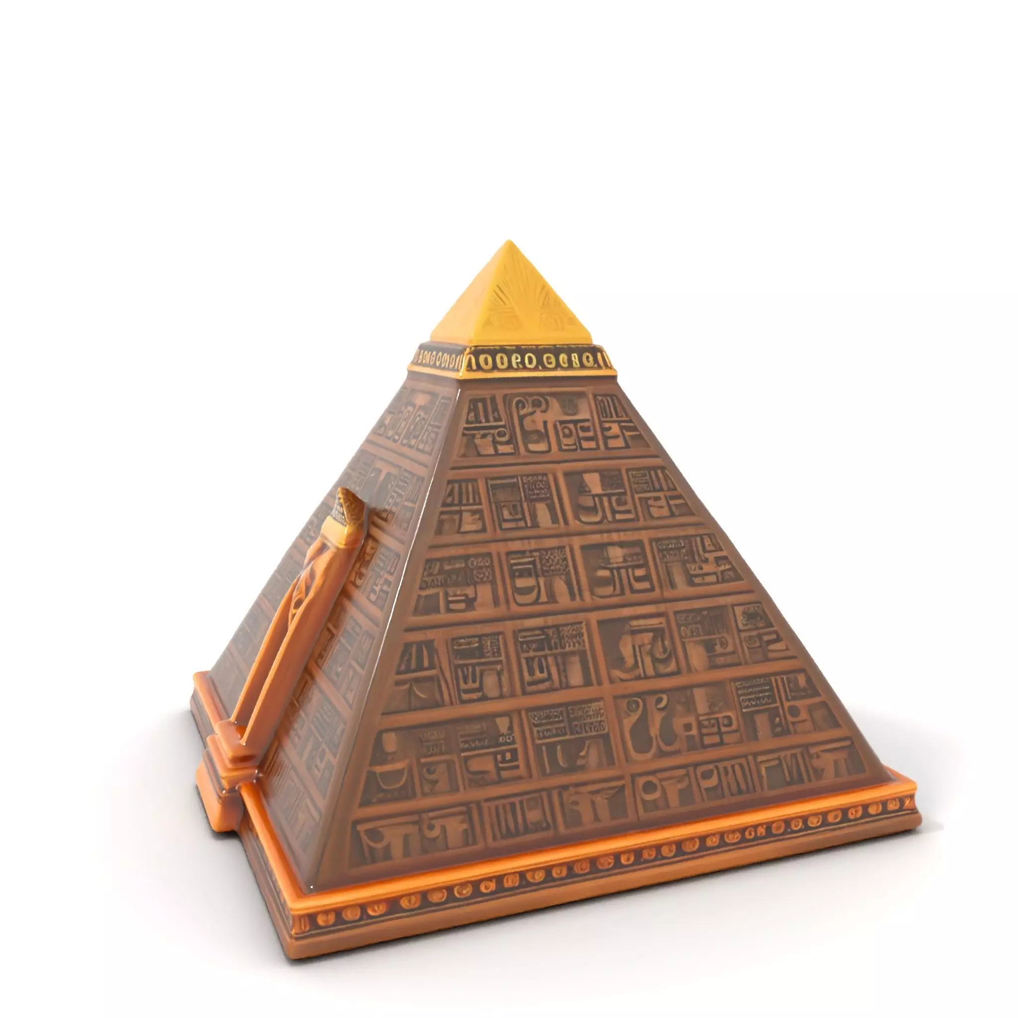 Ancient Pyramid Monument model pack Low-poly 3D model_7