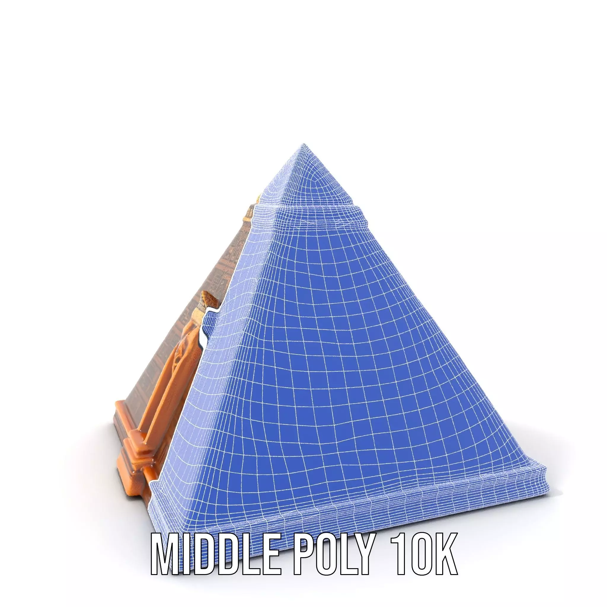 Ancient Pyramid Monument model pack Low-poly 3D model_23