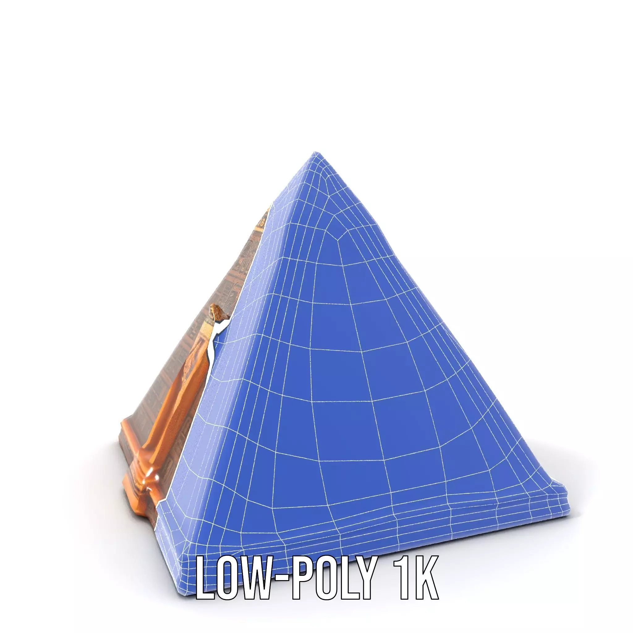 Ancient Pyramid Monument model pack Low-poly 3D model_21