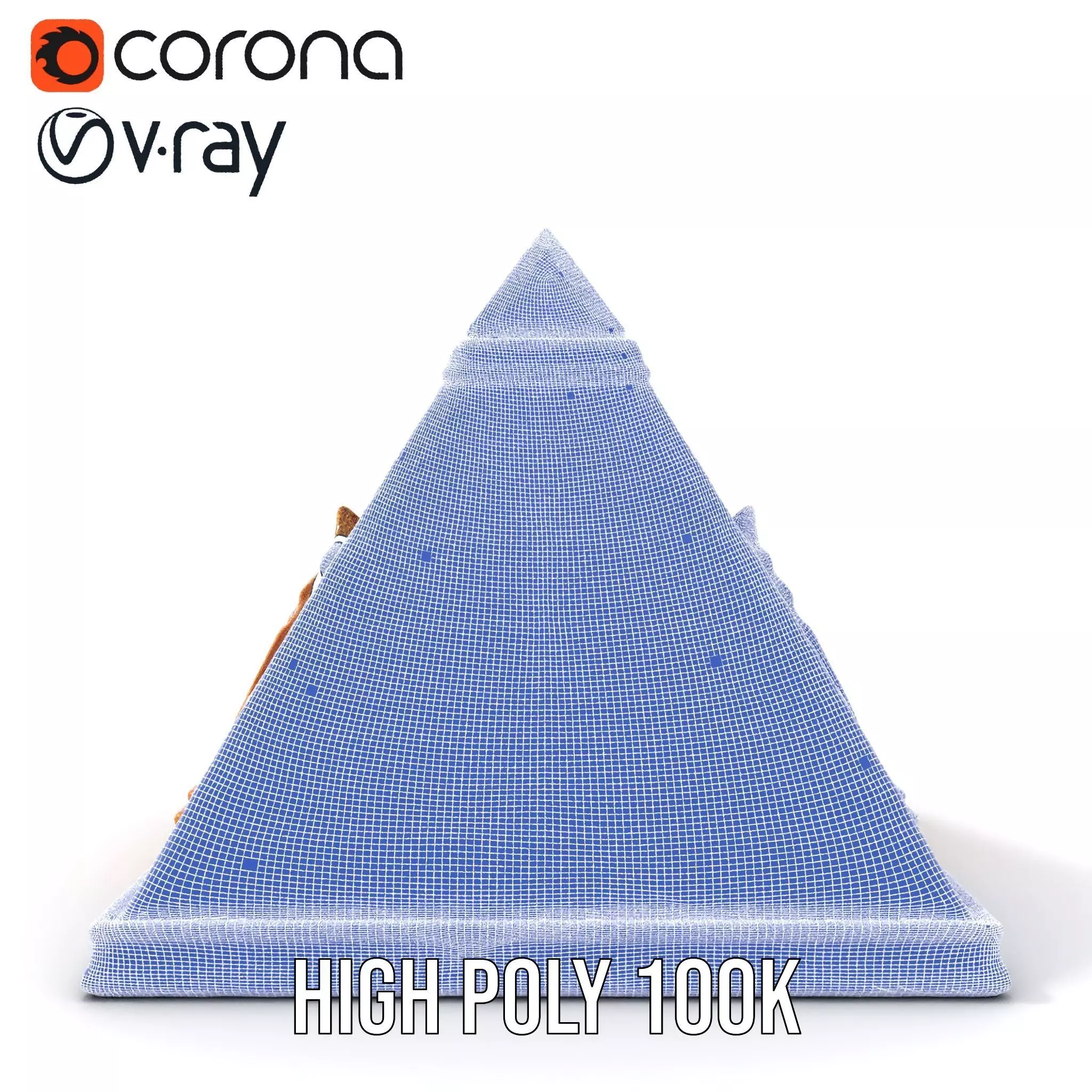 Ancient Pyramid Monument model pack Low-poly 3D model_35