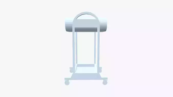 Multi Jet Fan Low-poly 3D model 7