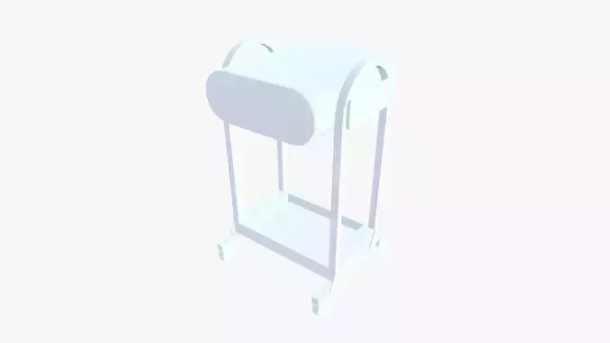 Multi Jet Fan Low-poly 3D model 4
