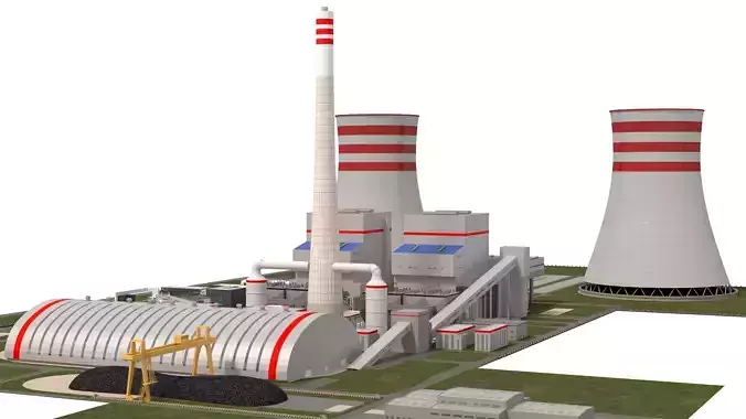Power plant detailed 
