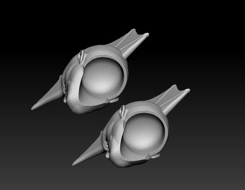 The Savage Dragon Headsculpt for Action Figures 3D print model_3