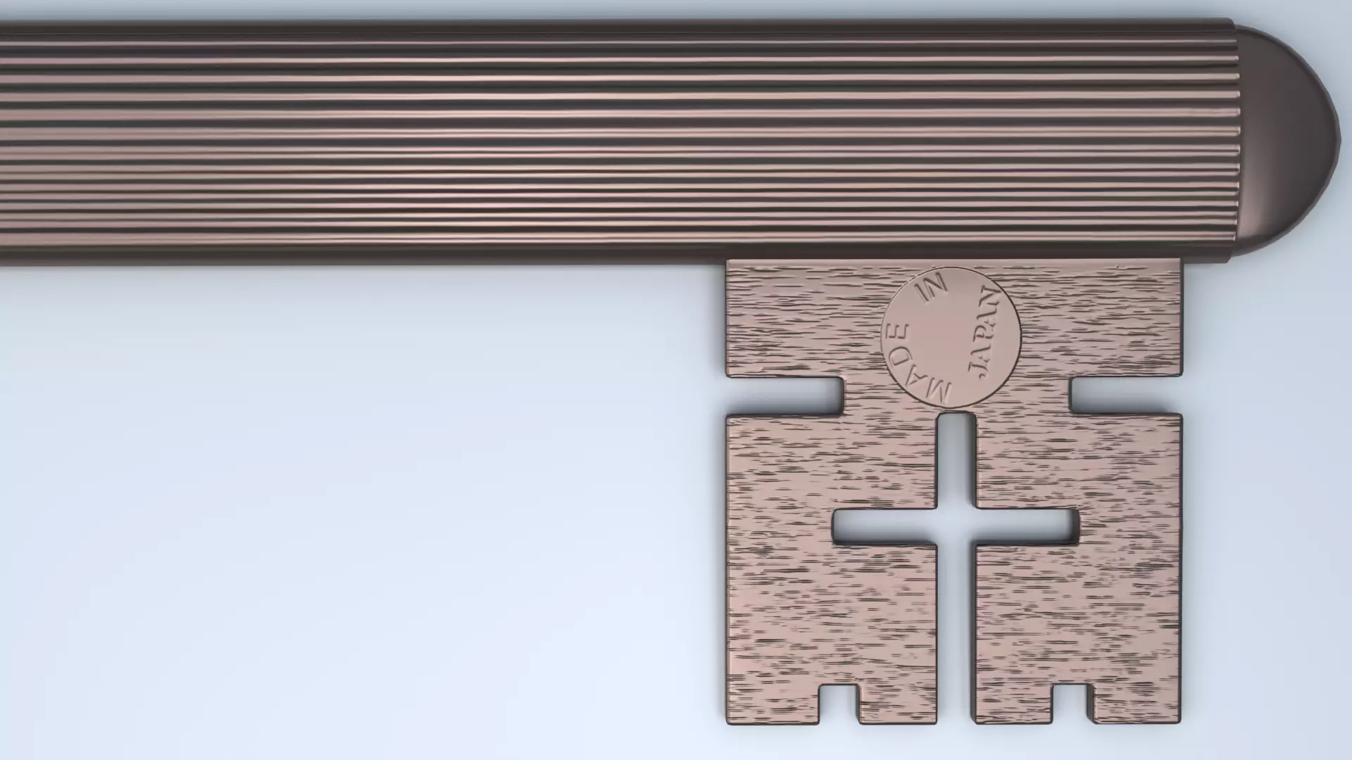 Antique Room Thermometer 3D model_43