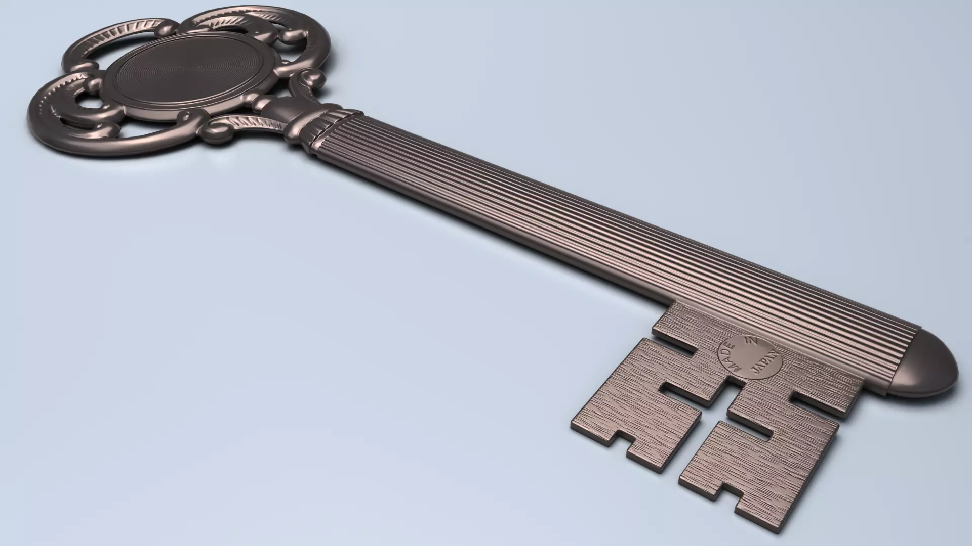 Antique Room Thermometer 3D model_30