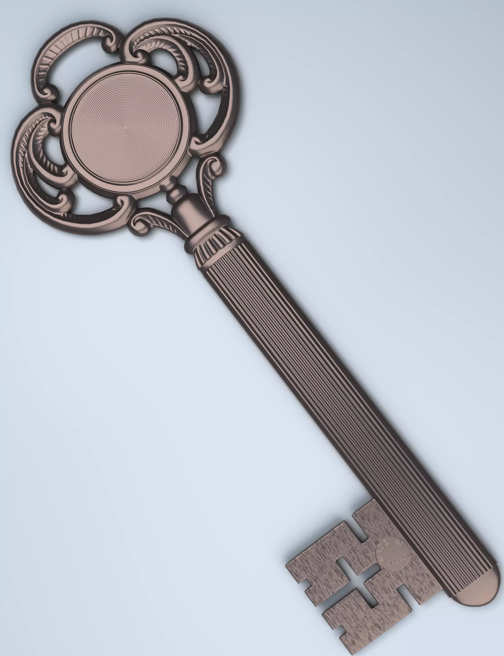 Antique Room Thermometer 3D model_55