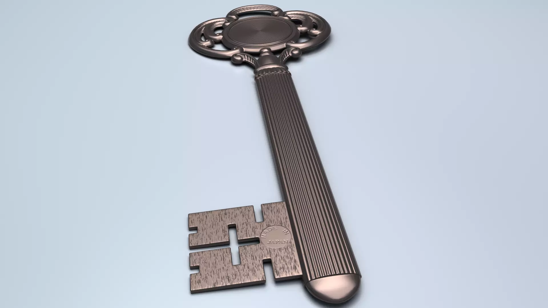 Antique Room Thermometer 3D model_34