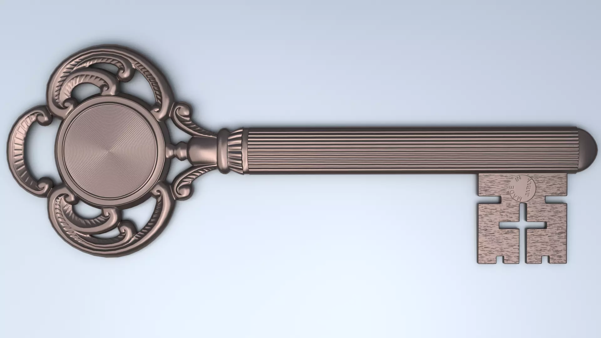 Antique Room Thermometer 3D model_41