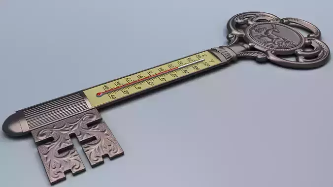 Antique Room Thermometer