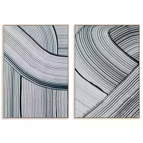 Abstract Painting Frame set