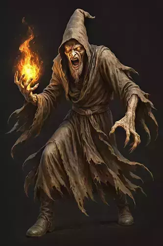 Infernal Horned Demon 3D Model Dark Fantasy Monster Character