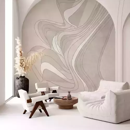 Elegant Abstract Flow Wallpaper Set