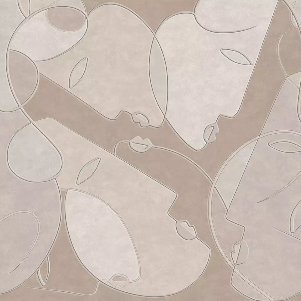 Abstract Faces Collage  Texture_4