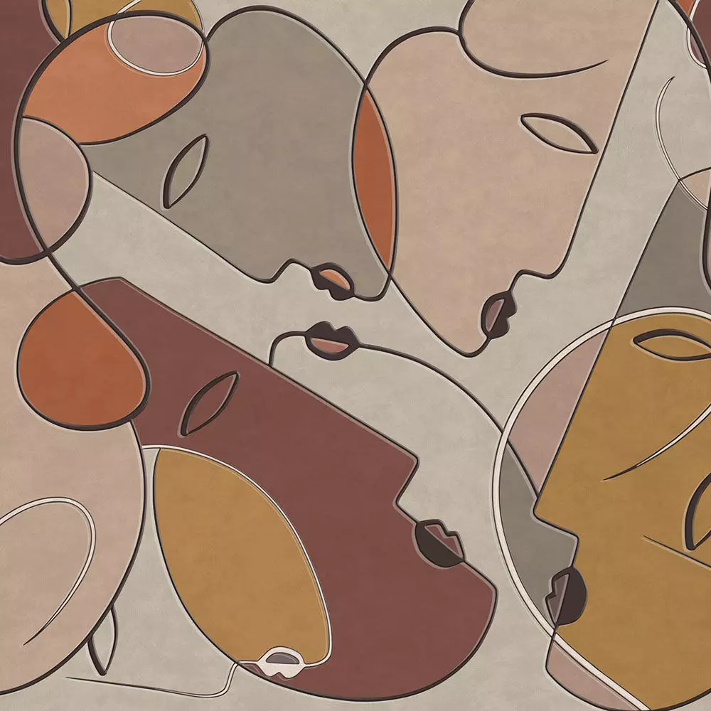 Abstract Faces Collage  Texture_2