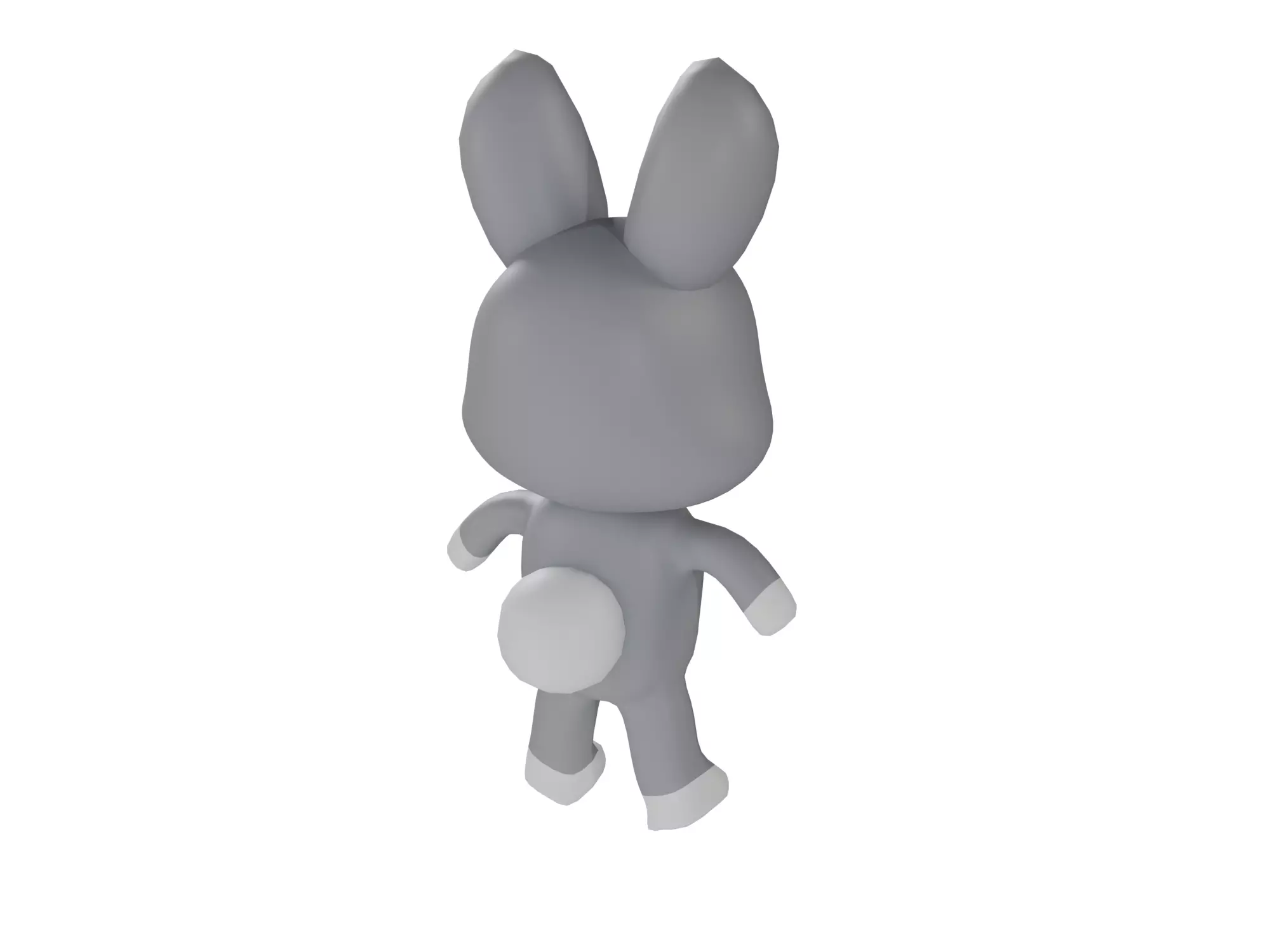 3D model of a cartoon rabbit 3D model_15