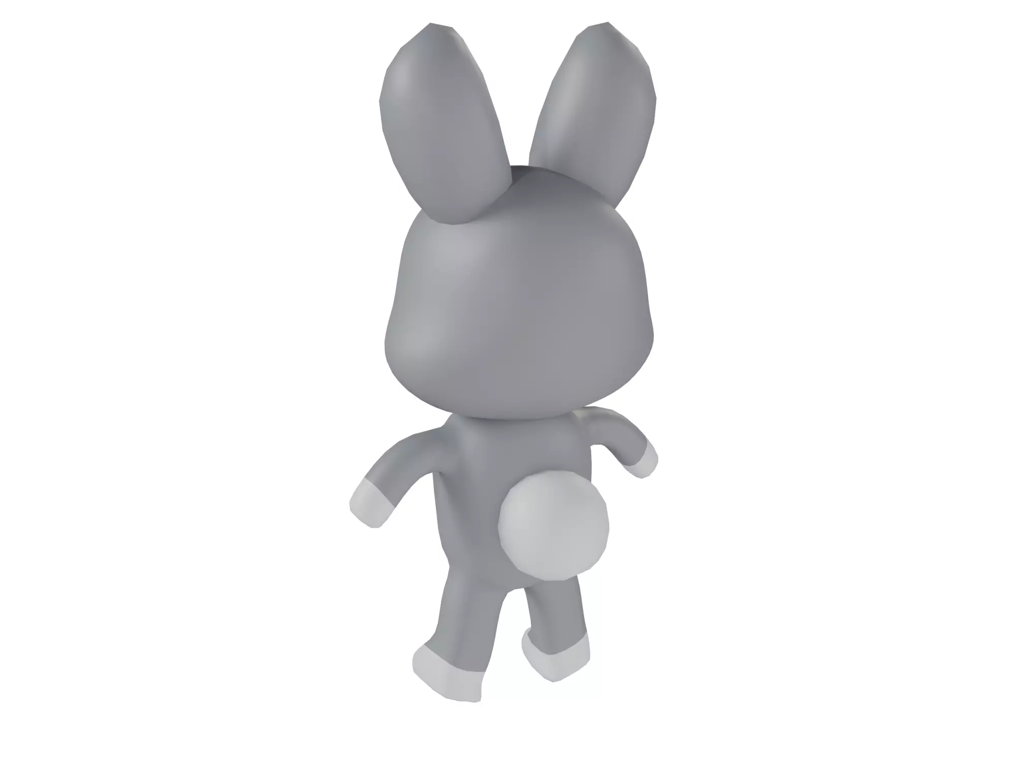 3D model of a cartoon rabbit 3D model_13