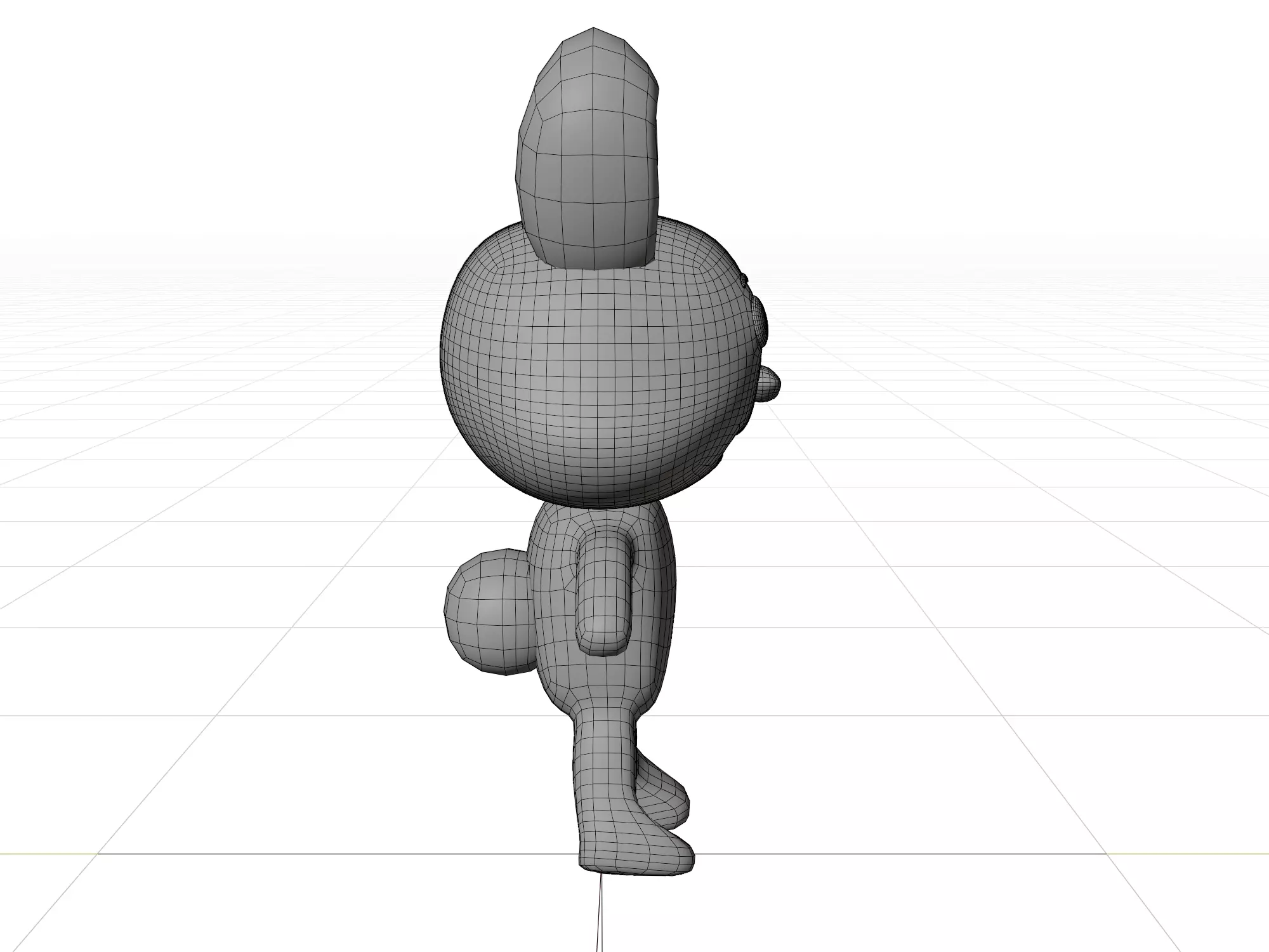 3D model of a cartoon rabbit 3D model_18