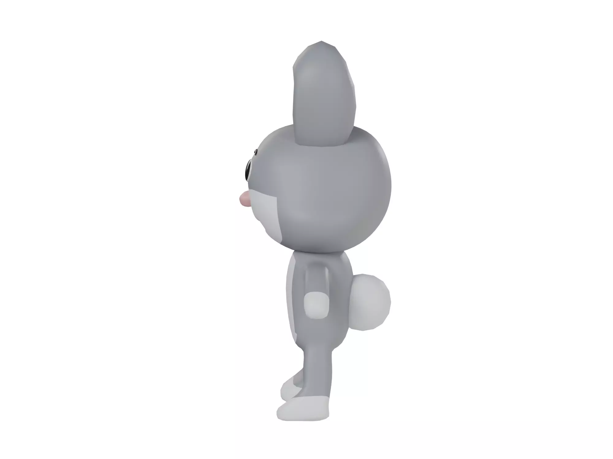 3D model of a cartoon rabbit 3D model_19