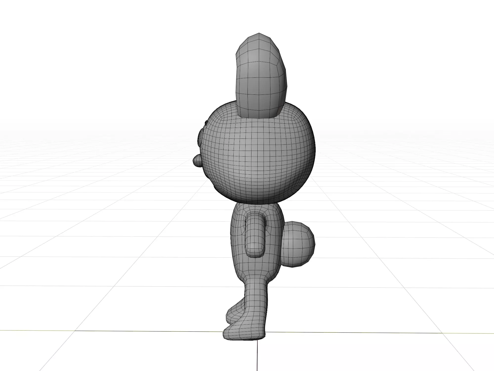 3D model of a cartoon rabbit 3D model_20