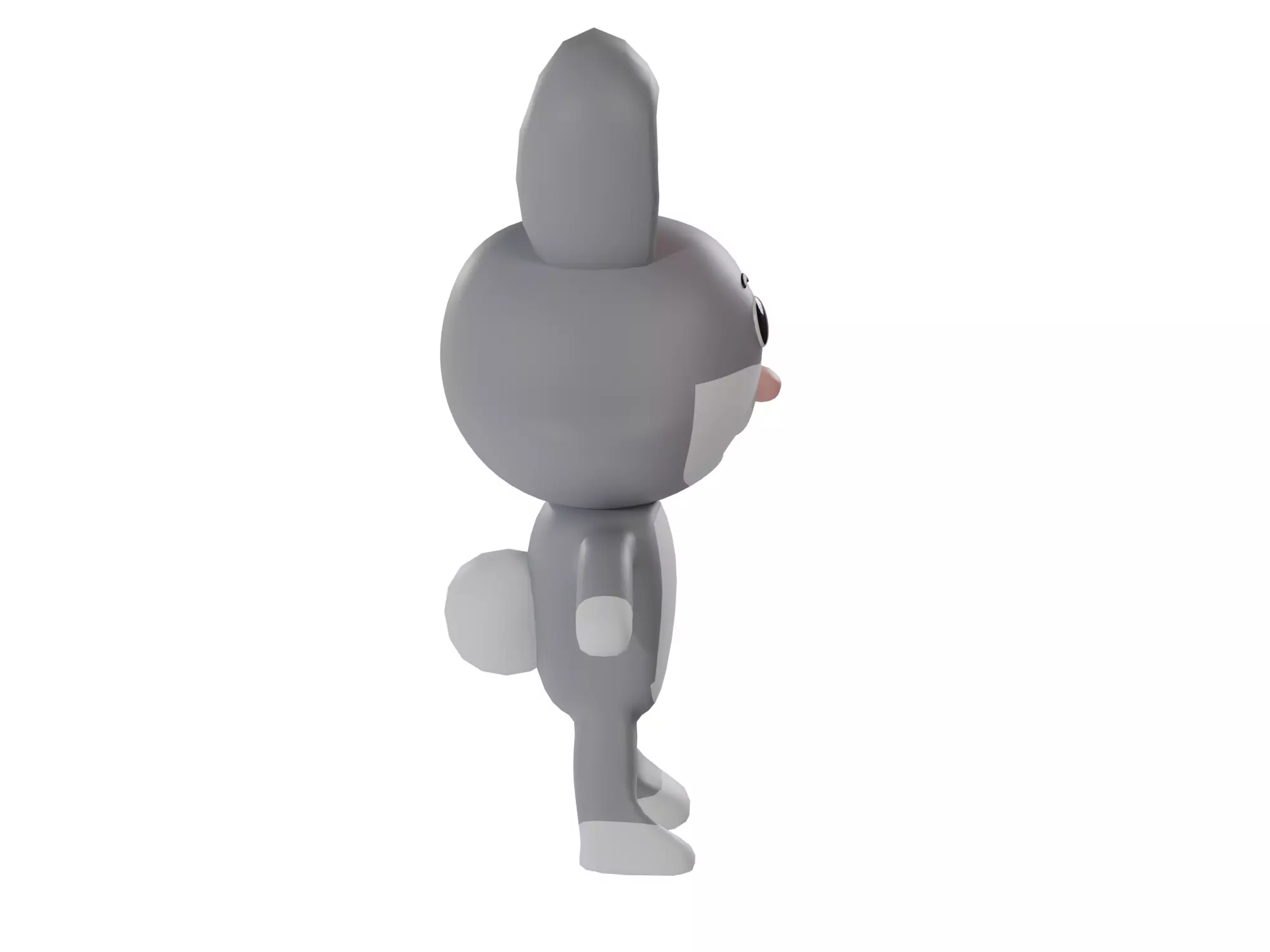 3D model of a cartoon rabbit 3D model_17