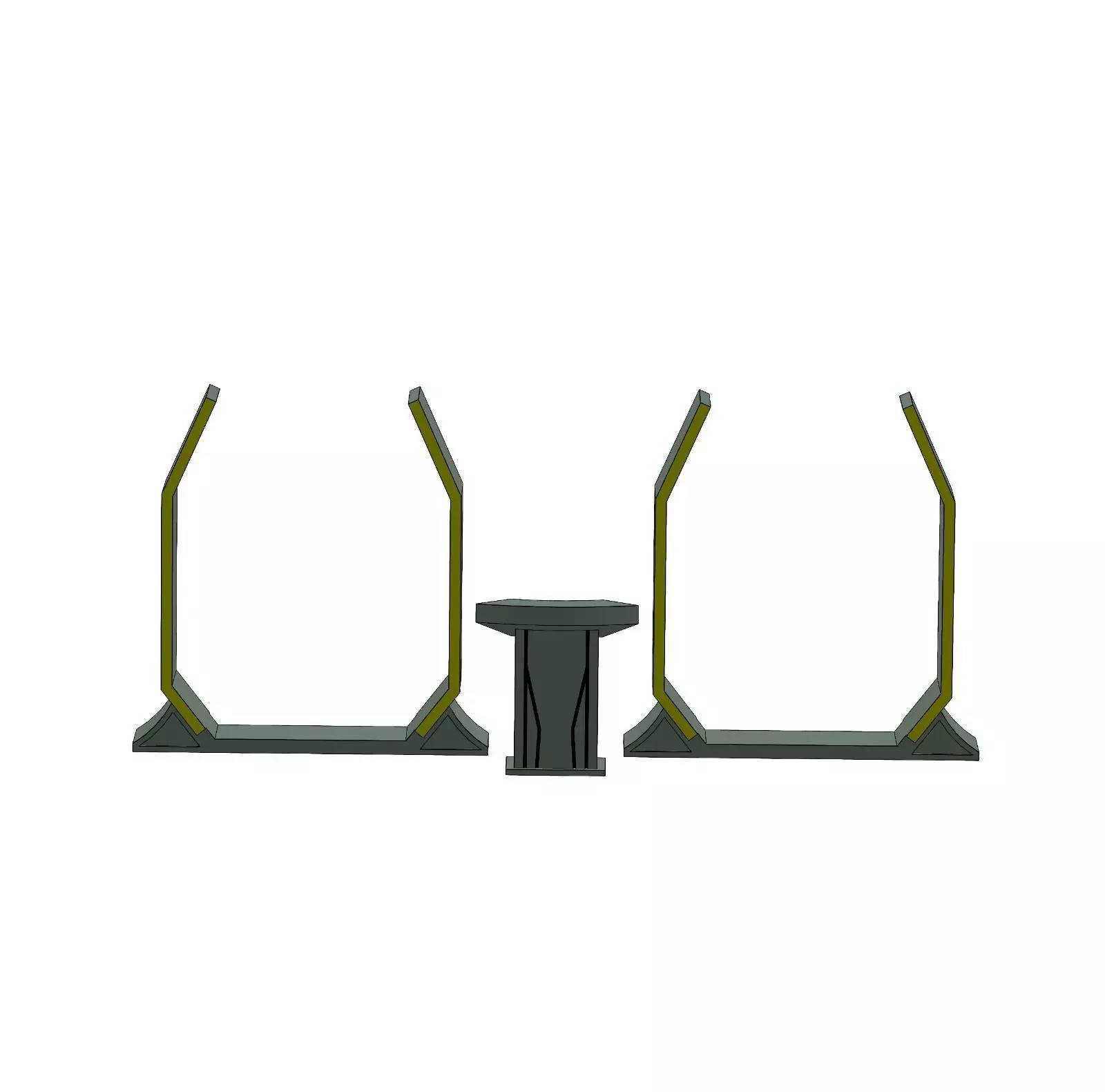 Galactic Senate Entrance 3D print model_3