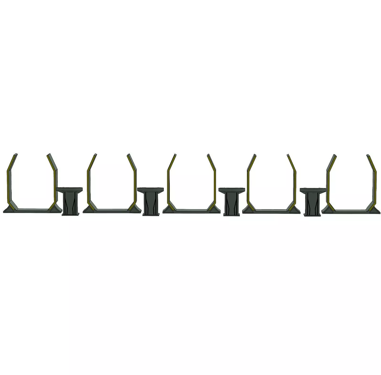 Galactic Senate Entrance 3D print model_1