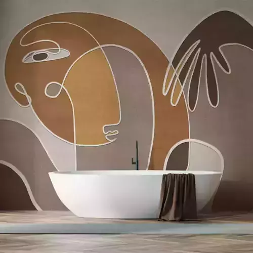 Serene Arch Portrait Texture