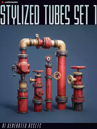 Stylized Tubes Set 1