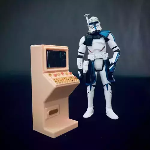 Sci Fi Computer Console 6  3D print model