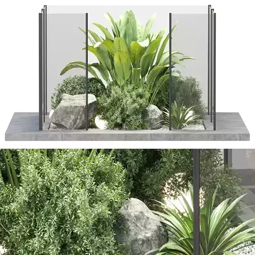 Indoor Plants Vol 321 3D Model Scene 3D model