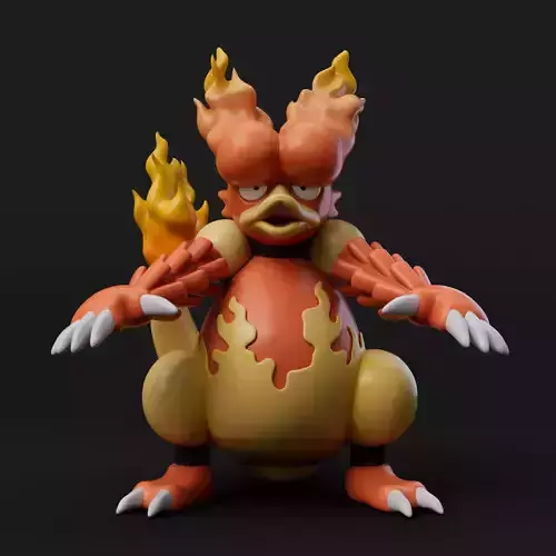 Fire Lava Monster Magmar