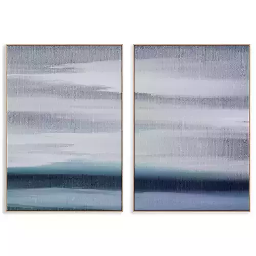 abstract painting frame set