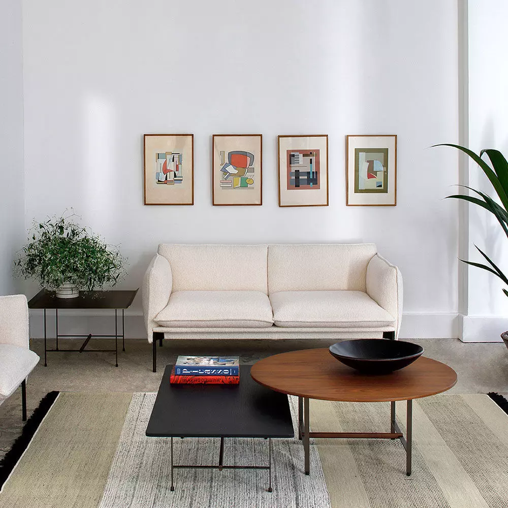 Sofa Palm Springs Low-poly 3D model_1