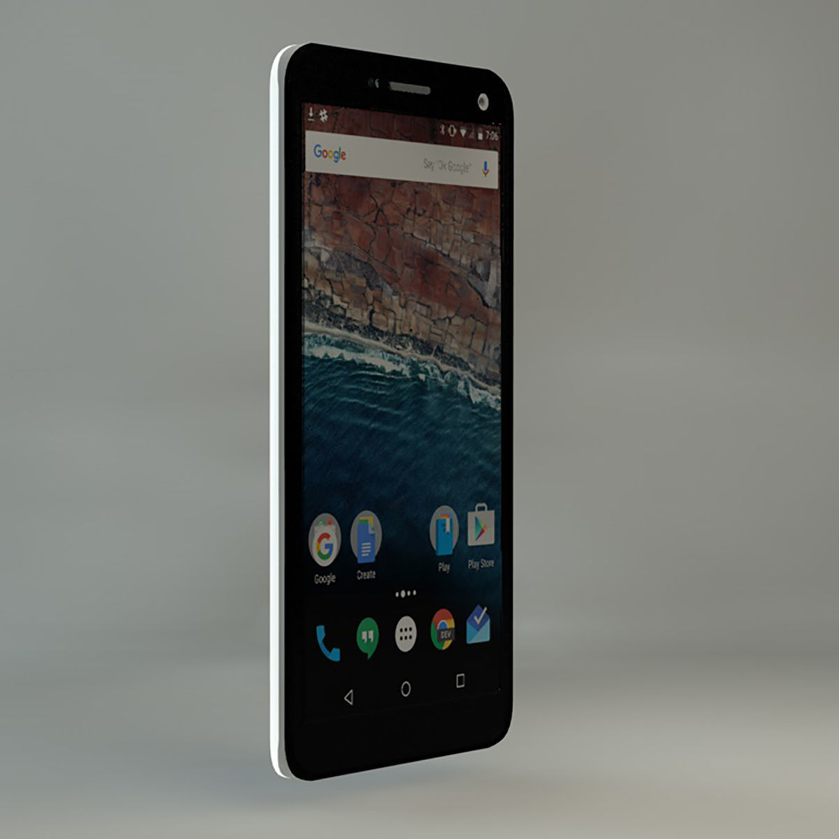 Smart Phone Inside Part Complete 3D model_15