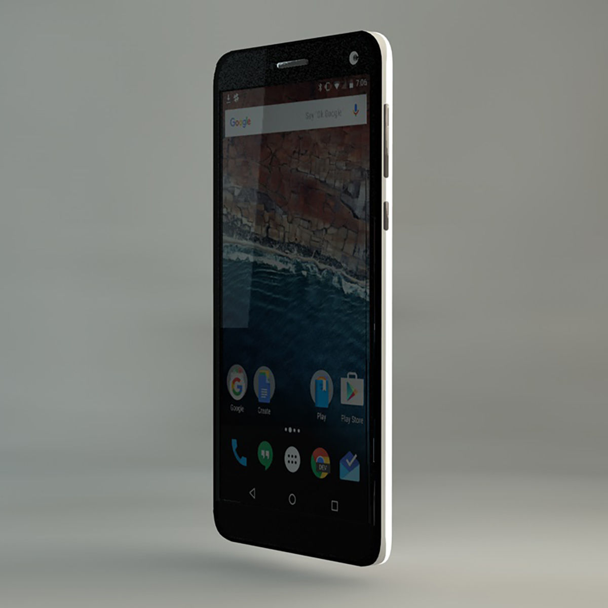 Smart Phone Inside Part Complete 3D model_4