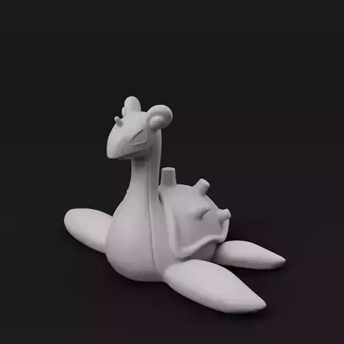 Lapras Pokemon 3D Print
