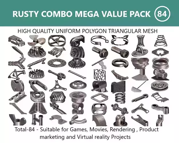 RUSTY COMBO MEGA VALUE PACK
