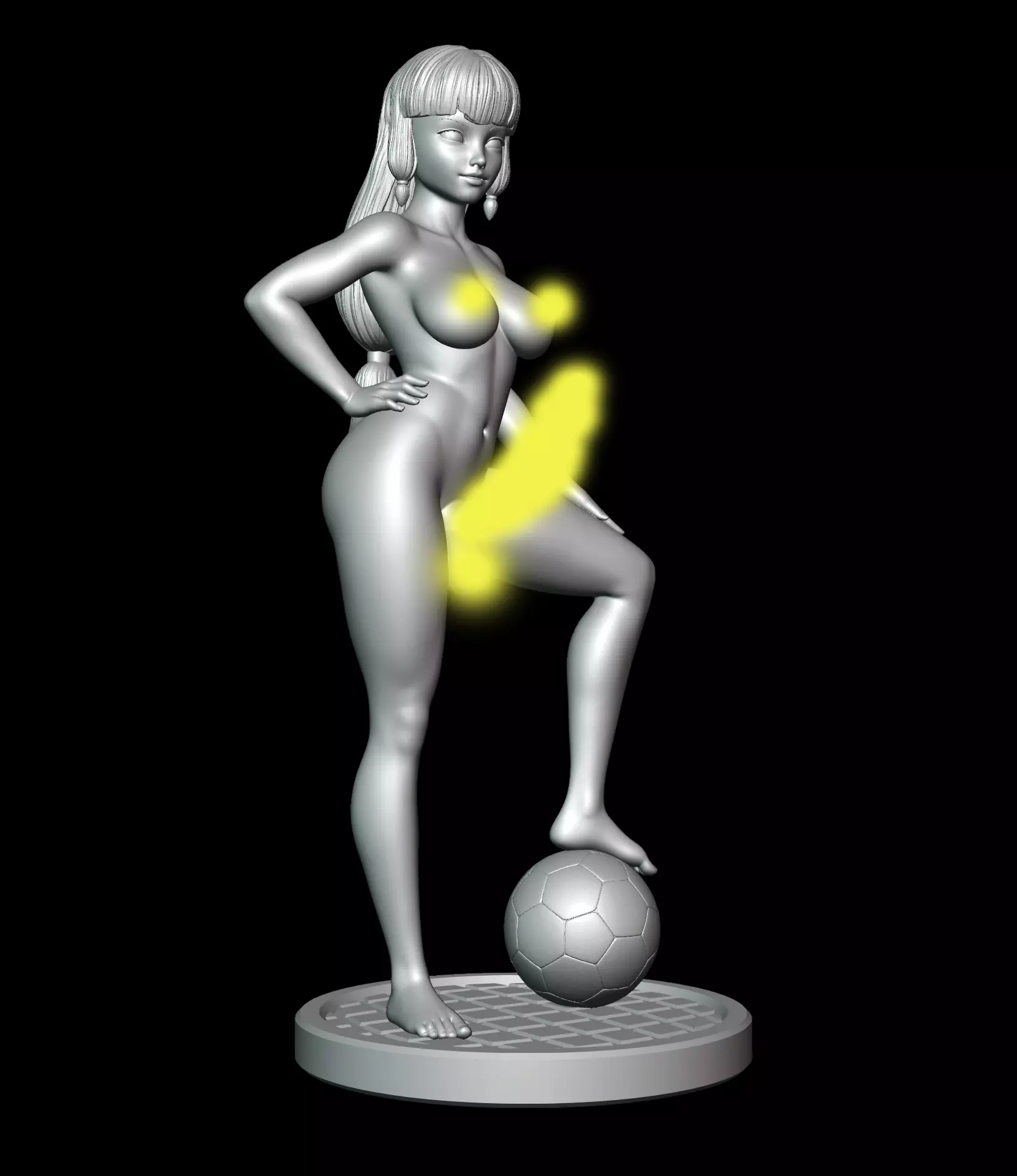 Lila Rossi from CAT BLANC - FUTA Version 3D print model_5
