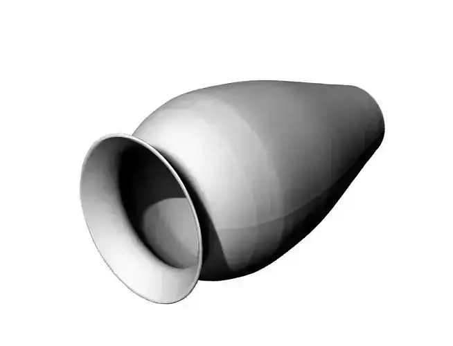 3D Vase Model  Indoor end Outdoor Decorative Use