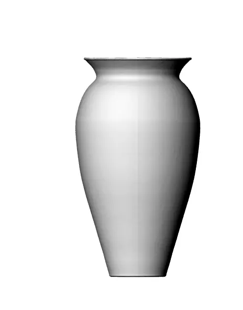 3D Vase Model Indoor end Outdoor Decorative Use 3D print model_1