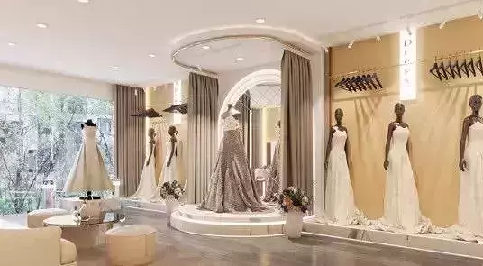 Wedding Dress Shop Model 3D model Wedding Dress Shop Model 3D model