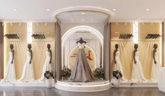 Wedding Dress Shop Model 3D model_9