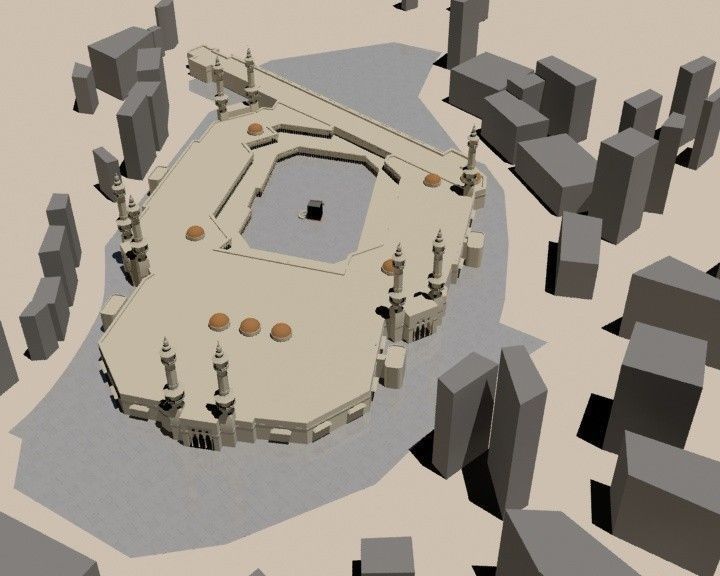 Masjid al-Haram 3D model_3