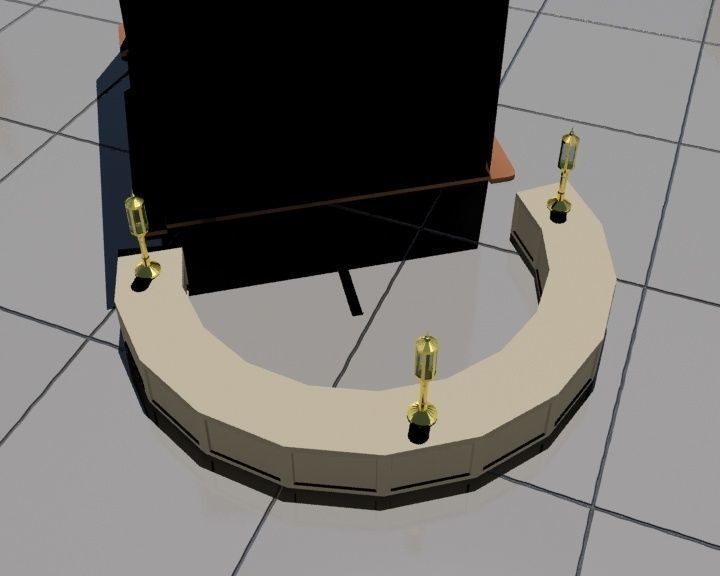 Masjid al-Haram 3D model_1