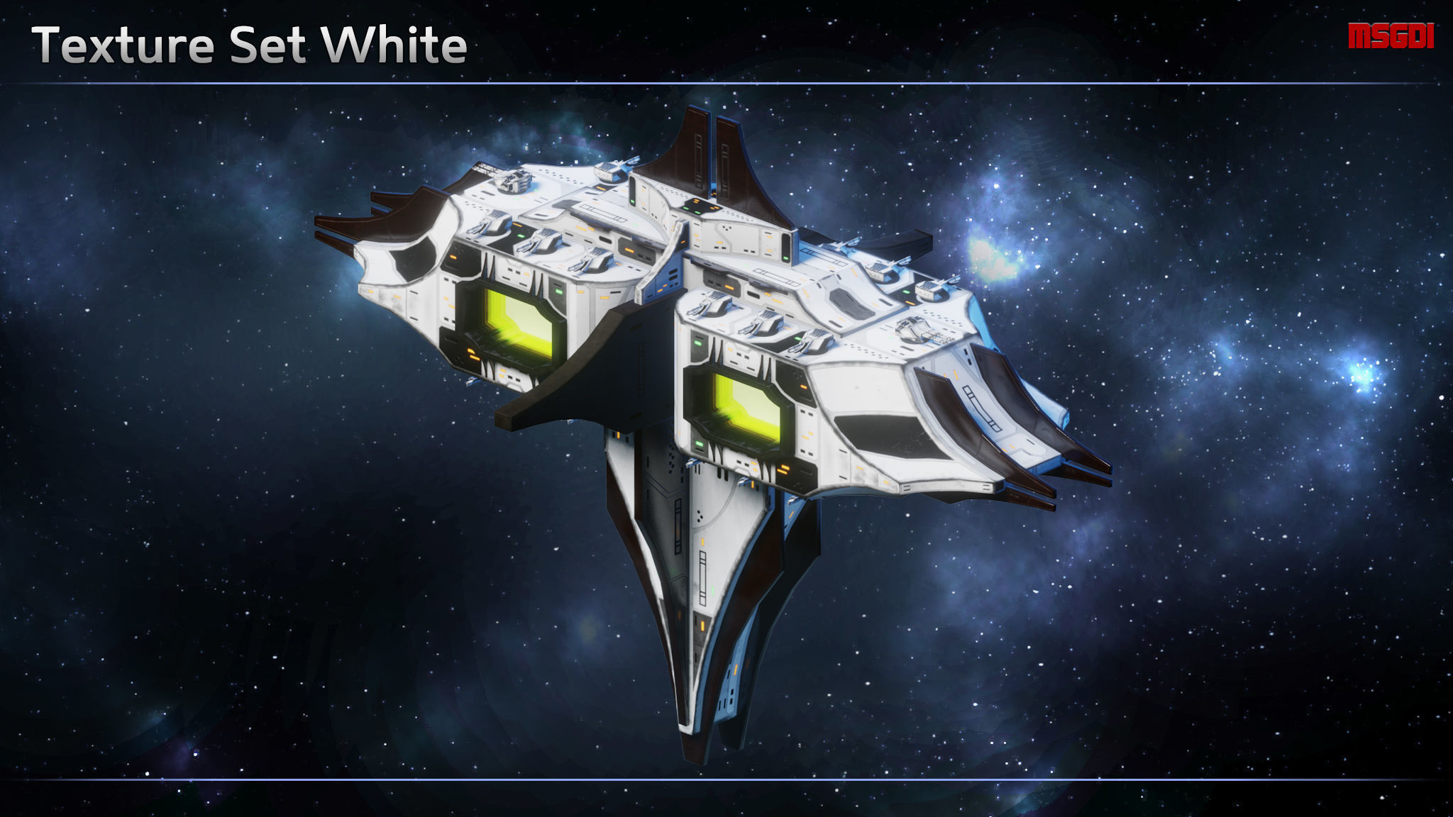 Thaalian Empire Space Station Low-poly 3D model_10