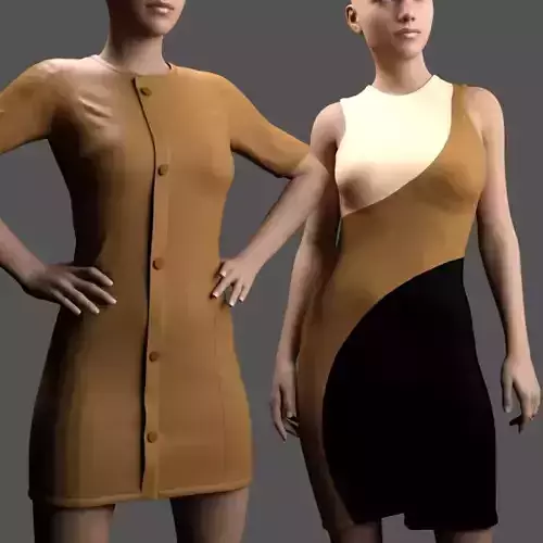 MS 2-In-1 Social Dresses - G8F and G9