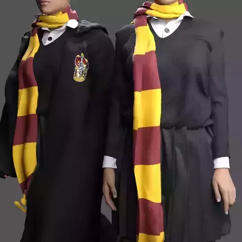MS Hogwarts Female Outfit - G8F and G9
